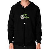 Zip Hoodie (on man) - My Green Purpose