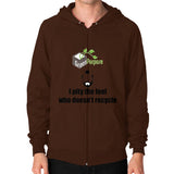 Zip Hoodie (on man) - My Green Purpose
