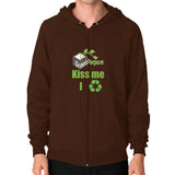 Zip Hoodie (on man) - My Green Purpose