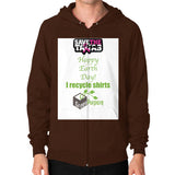 Zip Hoodie (on man) - My Green Purpose