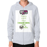 Zip Hoodie (on man) - My Green Purpose