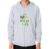 Zip Hoodie (on man) - My Green Purpose