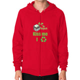 Zip Hoodie (on man) - My Green Purpose