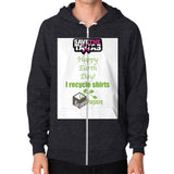 Zip Hoodie (on man) - My Green Purpose