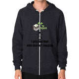 Zip Hoodie (on man) - My Green Purpose