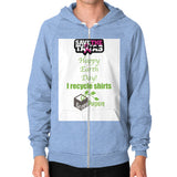 Zip Hoodie (on man) - My Green Purpose