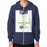 Zip Hoodie (on man) - My Green Purpose