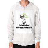 Zip Hoodie (on man) - My Green Purpose