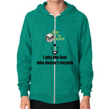 Zip Hoodie (on man) - My Green Purpose