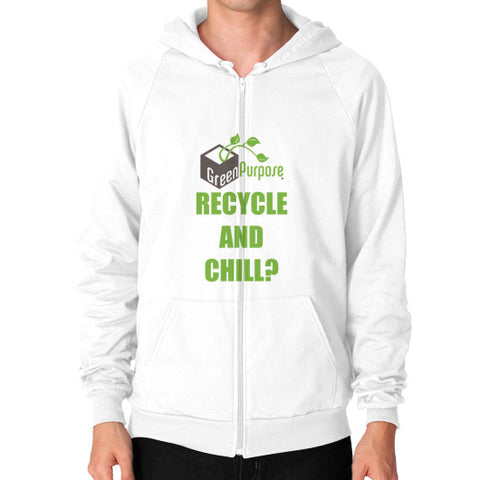 Zip Hoodie (on man) - My Green Purpose
