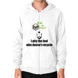 Zip Hoodie (on man) - My Green Purpose
