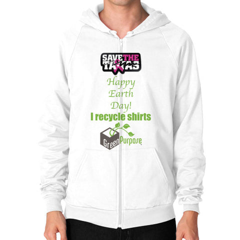 Zip Hoodie (on man) - My Green Purpose