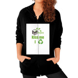 Zip Hoodie (on woman) - My Green Purpose