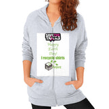 Zip Hoodie (on woman) - My Green Purpose
