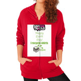 Zip Hoodie (on woman) - My Green Purpose