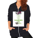 Zip Hoodie (on woman) - My Green Purpose