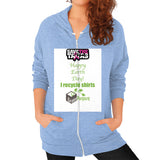 Zip Hoodie (on woman) - My Green Purpose