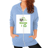Zip Hoodie (on woman) - My Green Purpose