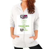 Zip Hoodie (on woman) - My Green Purpose
