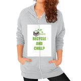 Zip Hoodie (on woman) - My Green Purpose