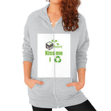 Zip Hoodie (on woman) - My Green Purpose