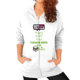 Zip Hoodie (on woman) - My Green Purpose
